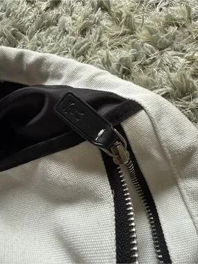 Psycho Bunny | Bags | Psycho Bunny White Tote Tennis Bag With Black ...